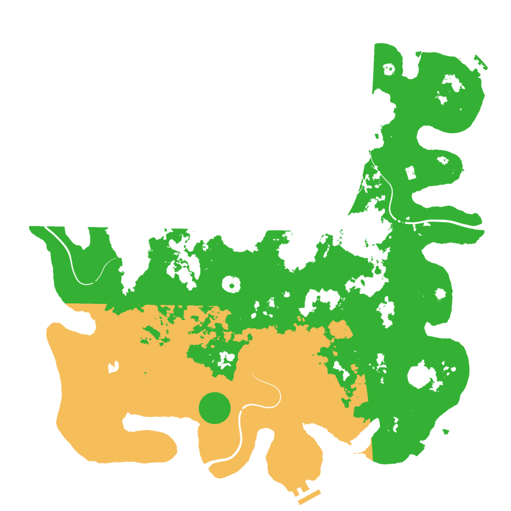 Biome Rust Map: Procedural Map, Size: 4250, Seed: 1561186923