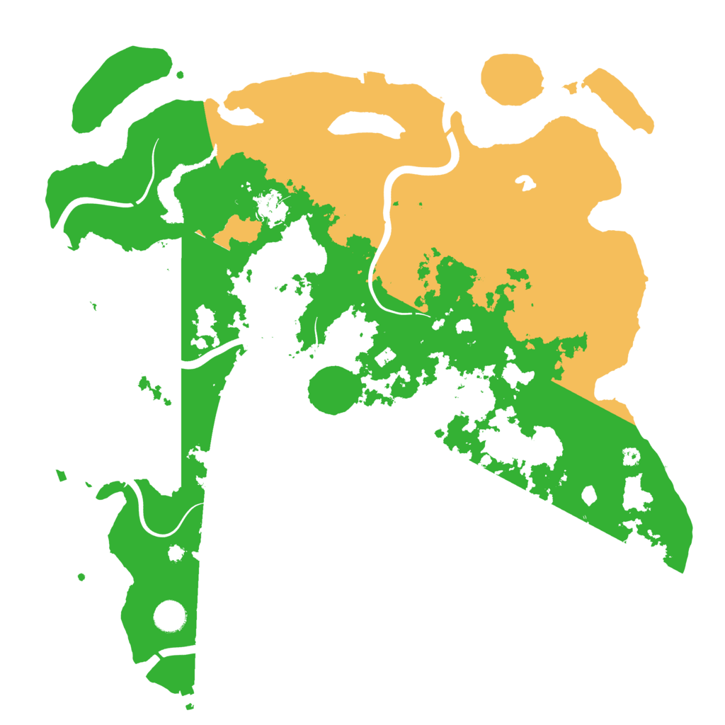 Biome Rust Map: Procedural Map, Size: 4000, Seed: 1836213853