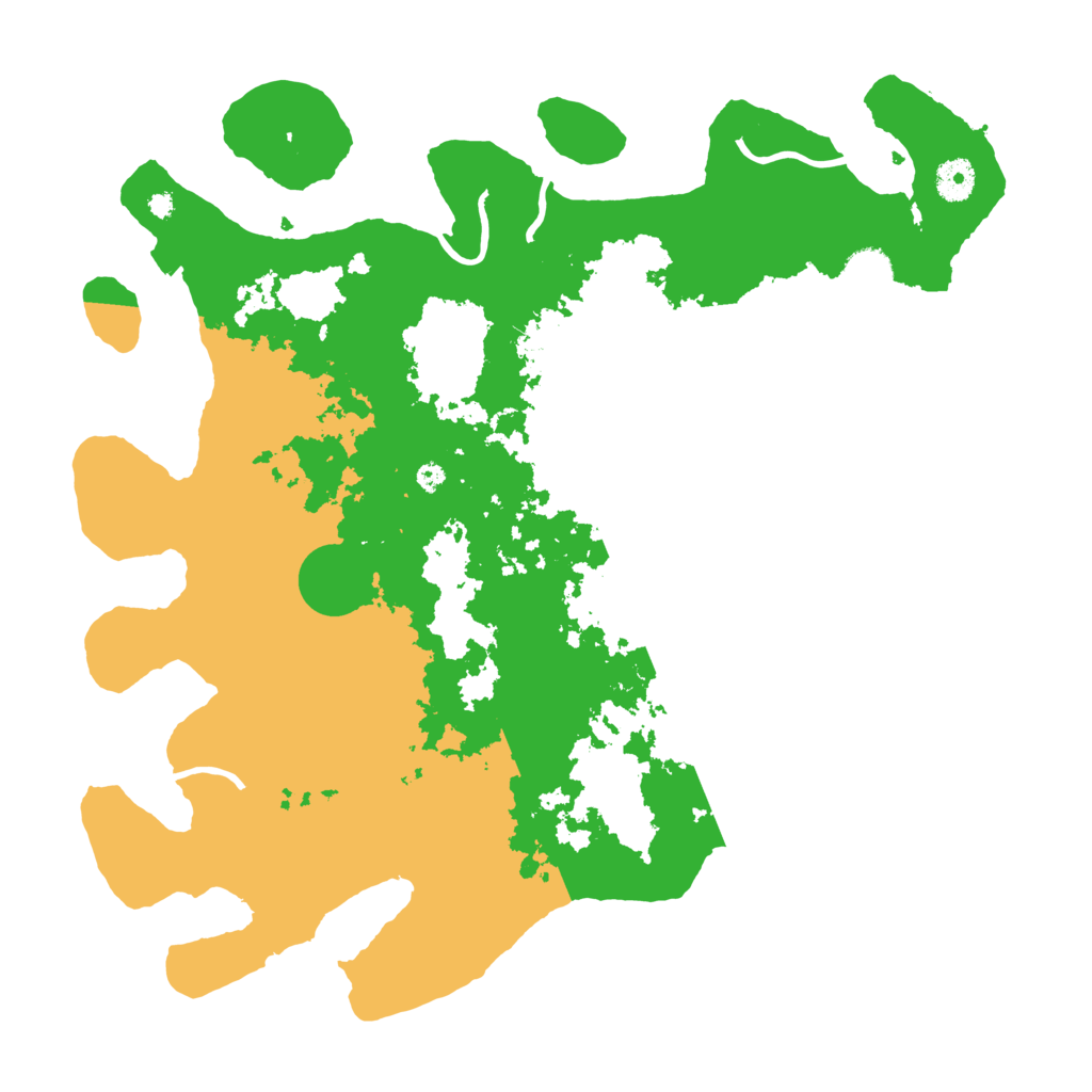 Biome Rust Map: Procedural Map, Size: 4000, Seed: 566403098