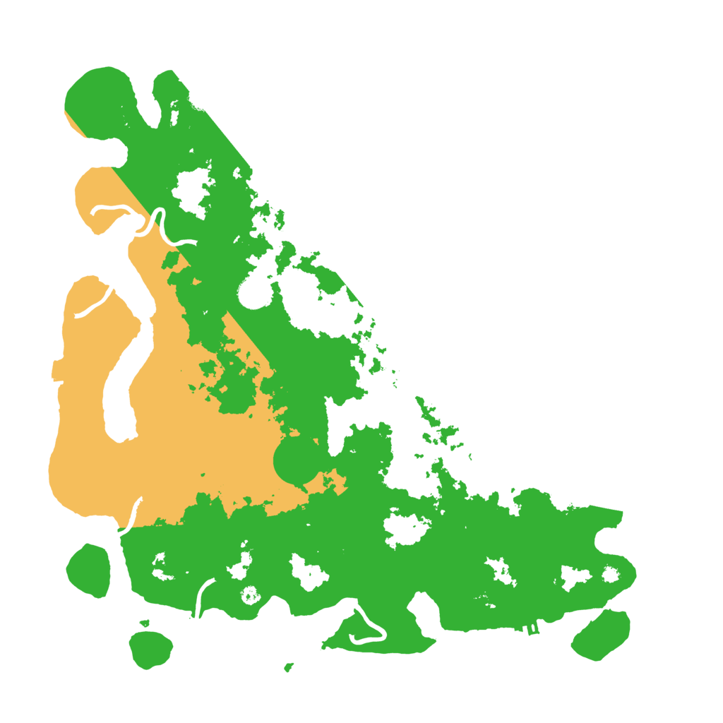 Biome Rust Map: Procedural Map, Size: 4000, Seed: 470851528