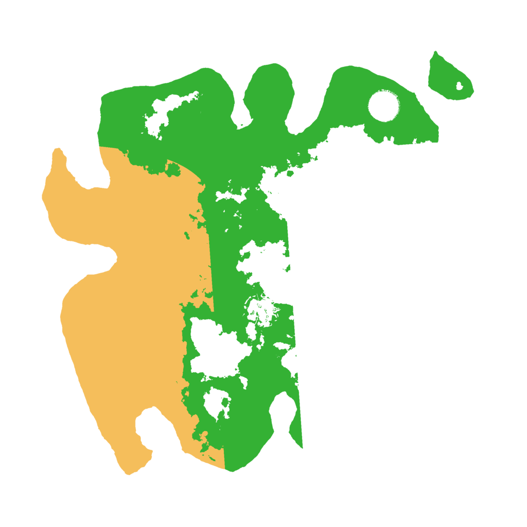 Biome Rust Map: Barren, Size: 3000, Seed: 4518054