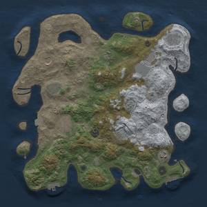 Thumbnail Rust Map: Procedural Map, Size: 3750, Seed: 17692302, 18 Monuments