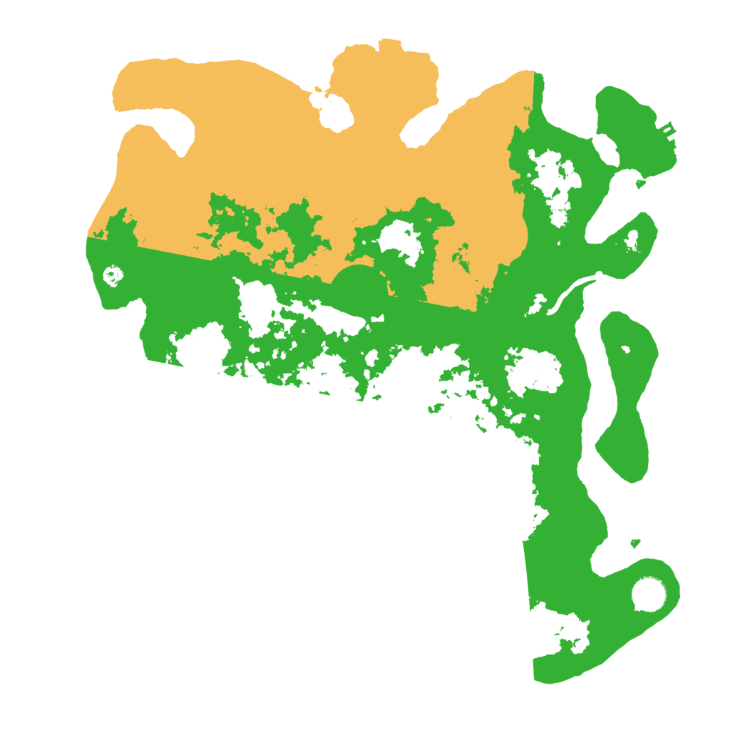 Biome Rust Map: Procedural Map, Size: 3750, Seed: 13368