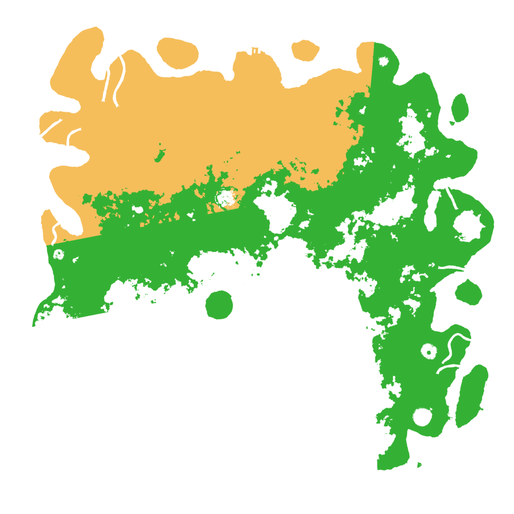Biome Rust Map: Procedural Map, Size: 5000, Seed: 154002840