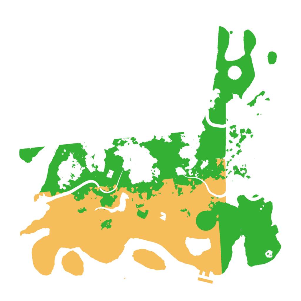 Biome Rust Map: Procedural Map, Size: 4000, Seed: 4137