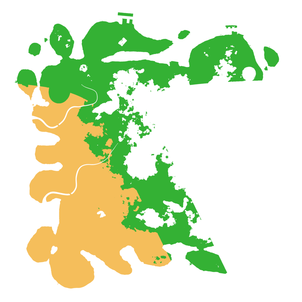Biome Rust Map: Procedural Map, Size: 4000, Seed: 1146179556