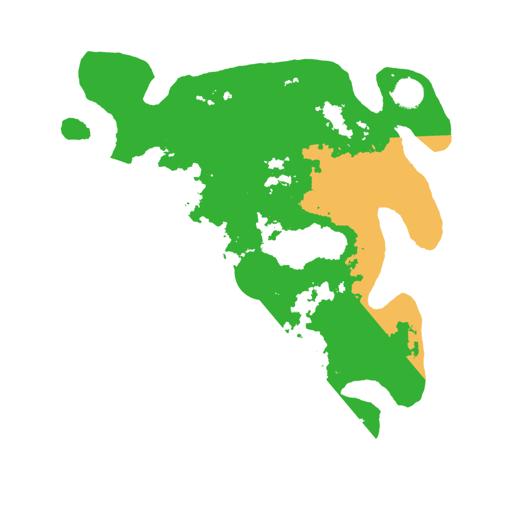 Biome Rust Map: Barren, Size: 3000, Seed: 1312055628