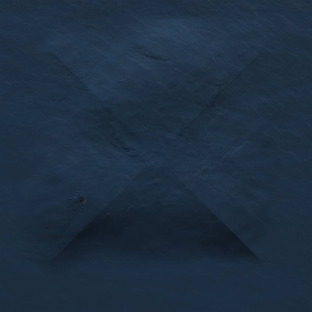 Rust Map: Procedural Map, Size: 1000, Seed: 1183833964, 1 Monuments