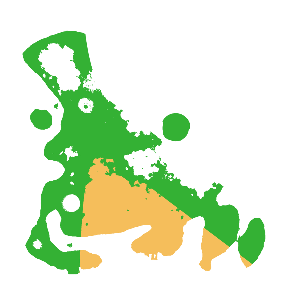 Biome Rust Map: Procedural Map, Size: 3000, Seed: 2069266318