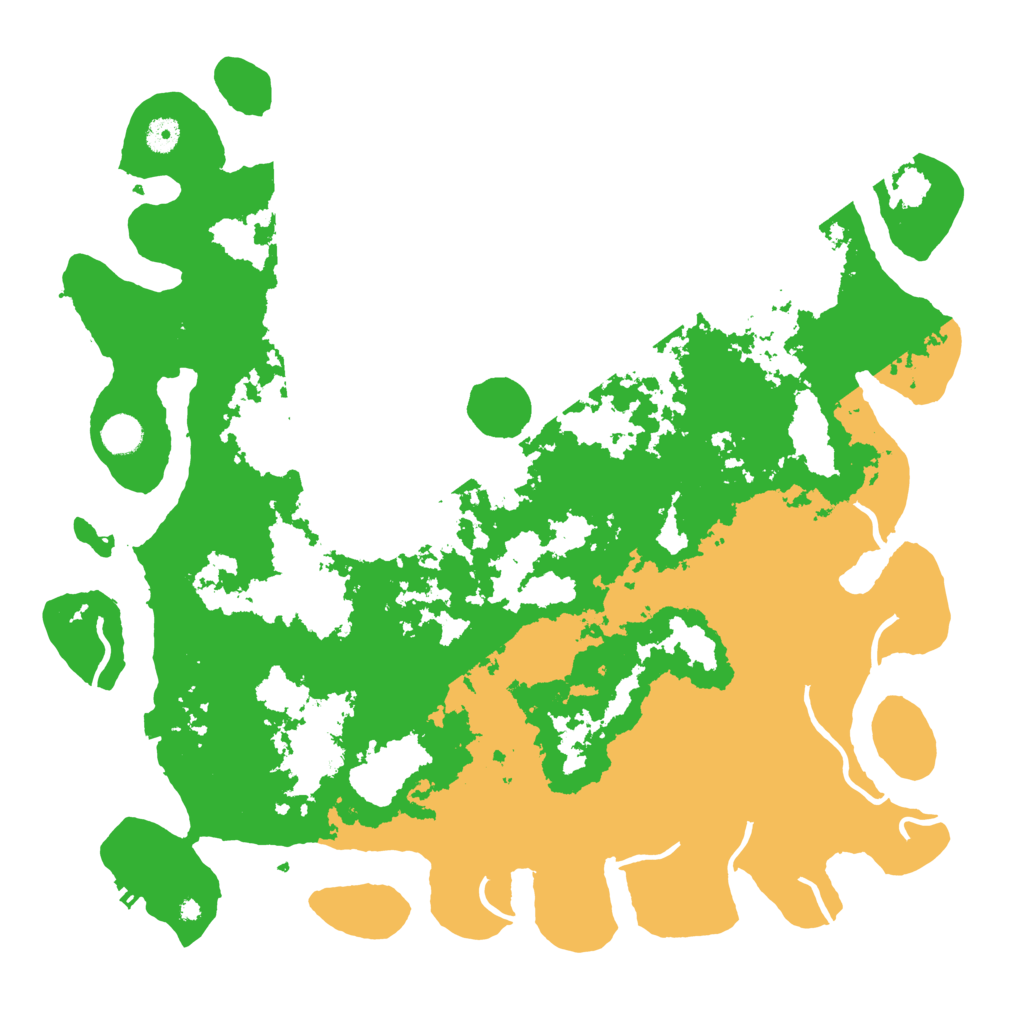 Biome Rust Map: Procedural Map, Size: 4500, Seed: 1961257593