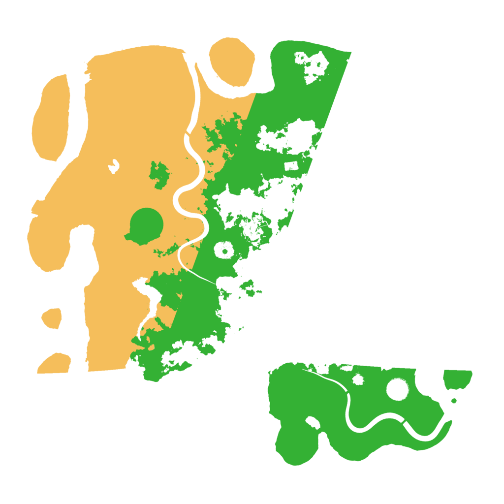 Biome Rust Map: Procedural Map, Size: 4000, Seed: 17692302