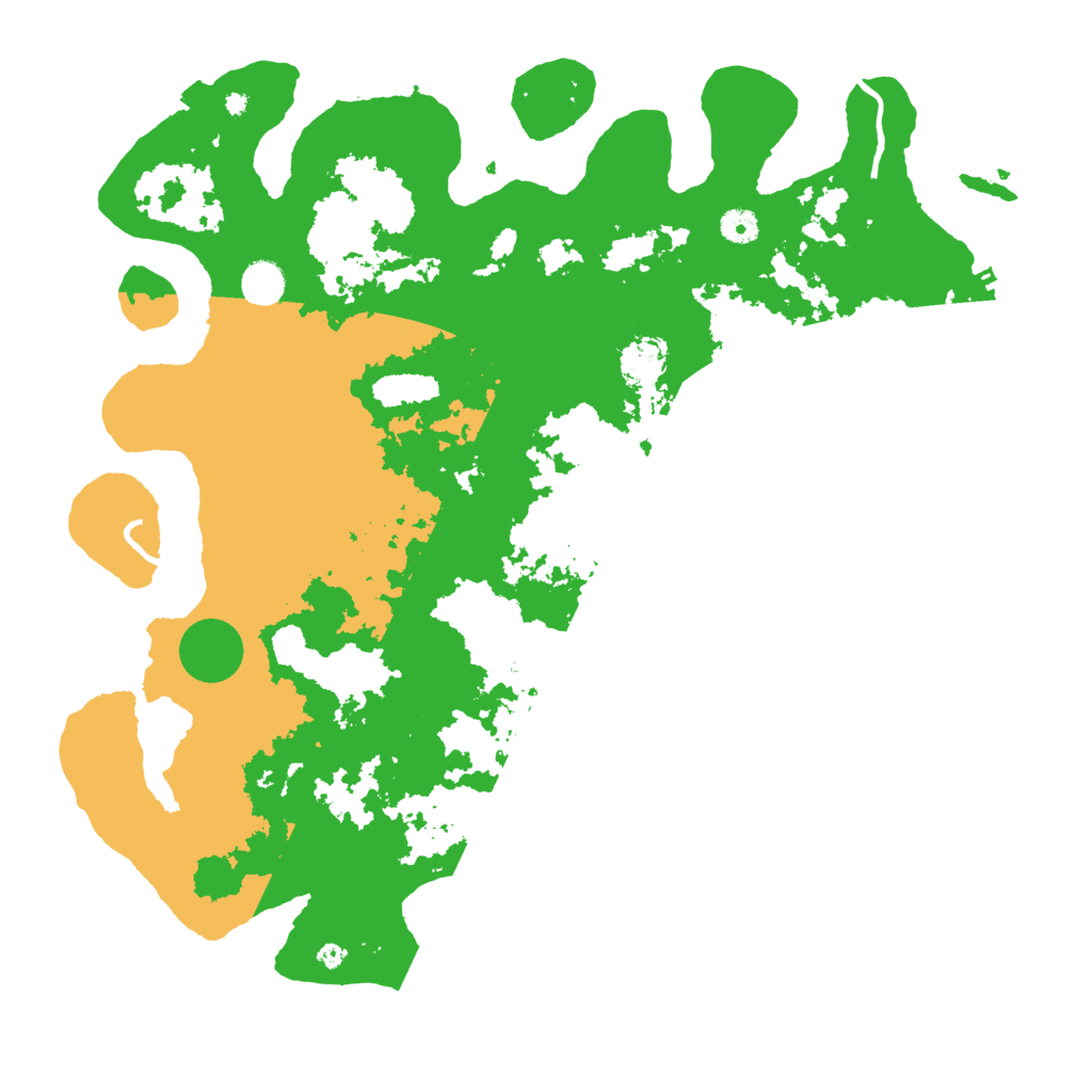Biome Rust Map: Procedural Map, Size: 4500, Seed: 3000000