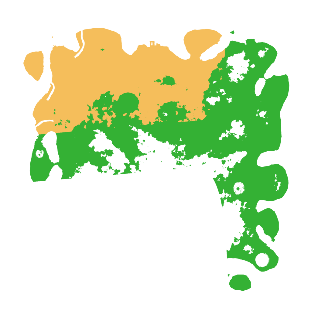 Biome Rust Map: Procedural Map, Size: 4000, Seed: 1345949869