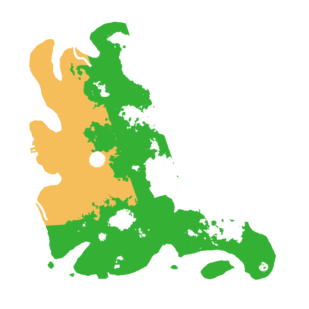 Biome Rust Map: Procedural Map, Size: 3500, Seed: 1884413239