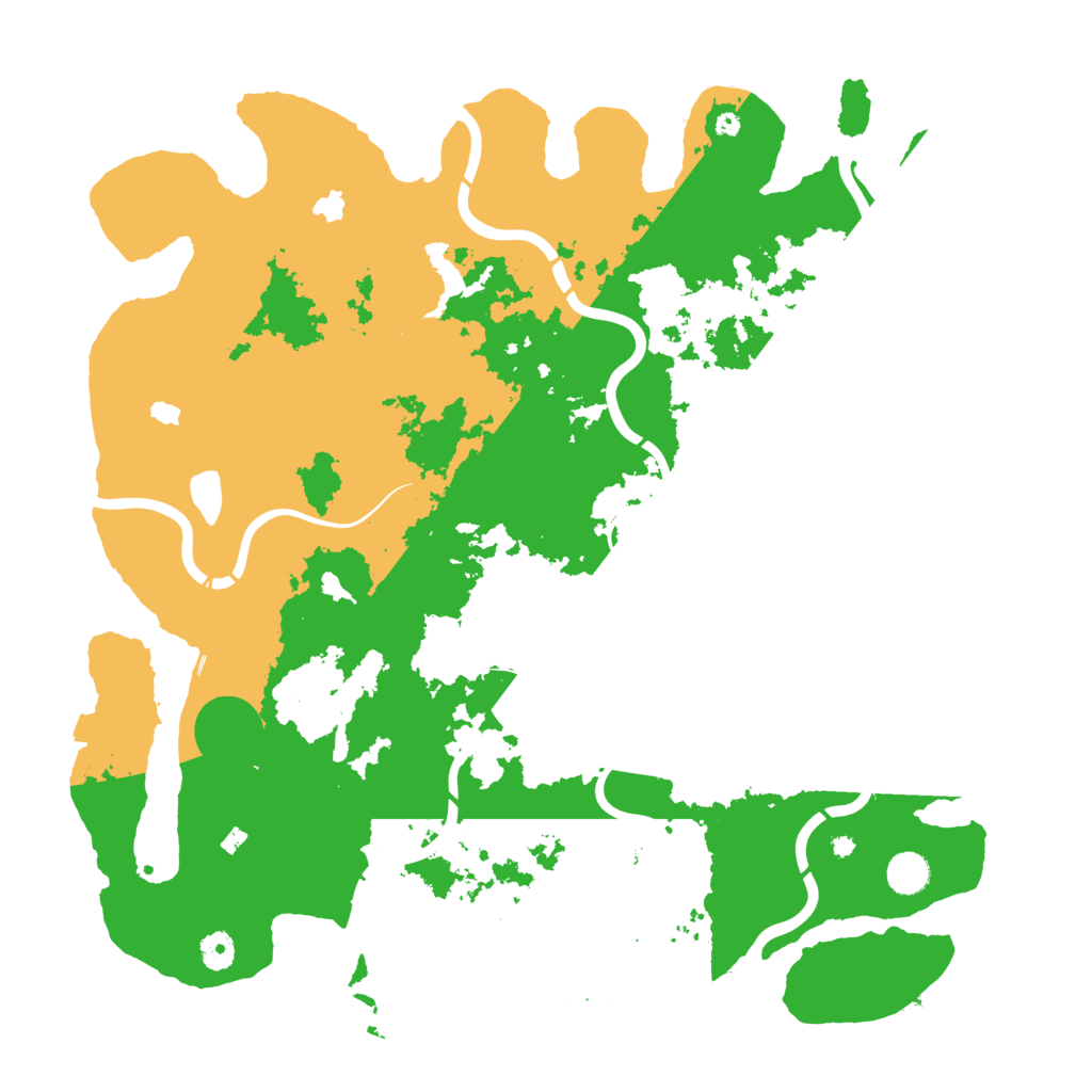 Biome Rust Map: Procedural Map, Size: 4500, Seed: 937818