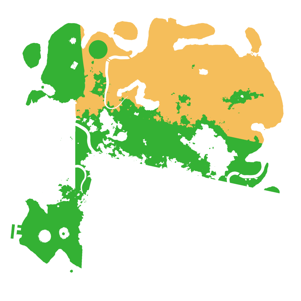 Biome Rust Map: Procedural Map, Size: 4250, Seed: 1561456141