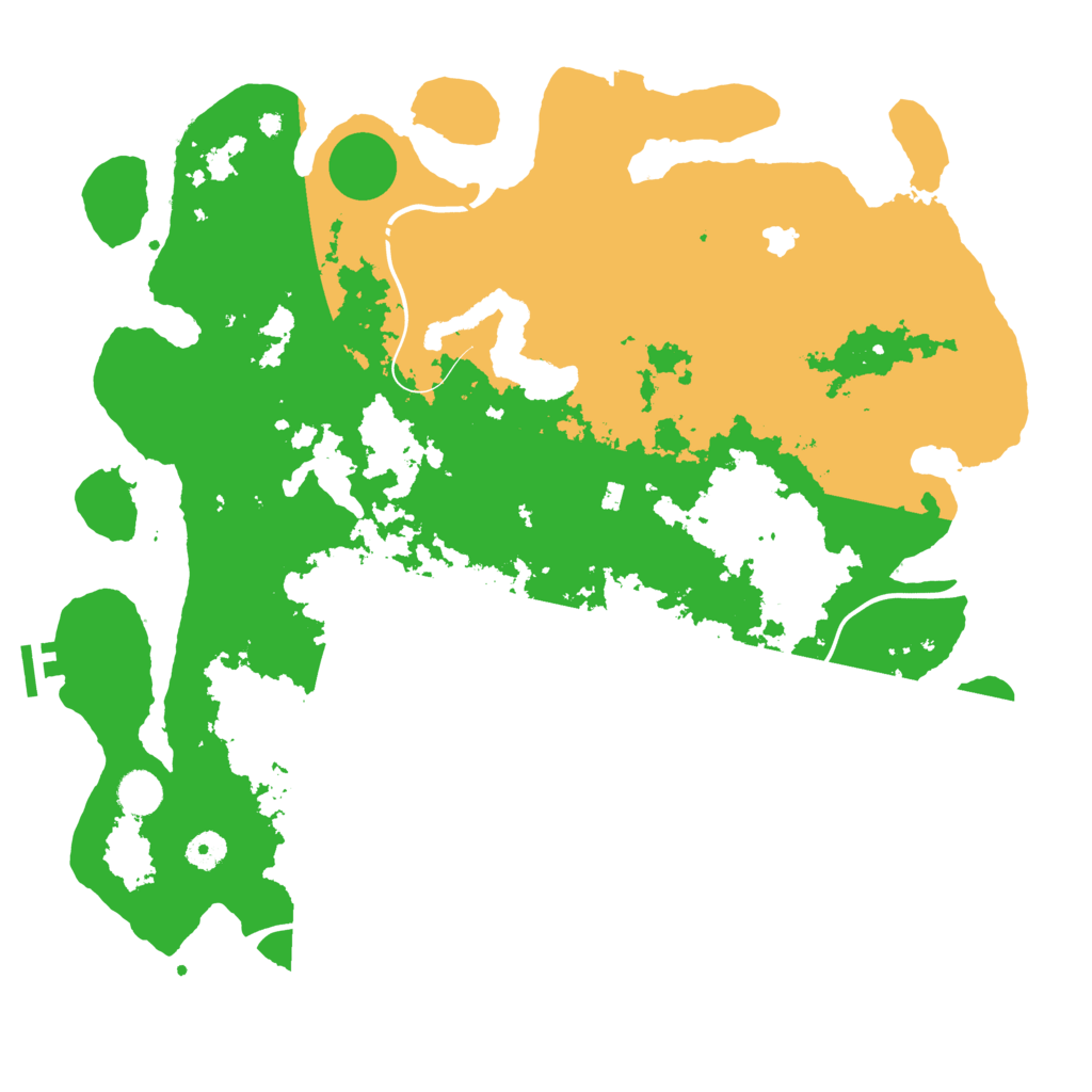 Biome Rust Map: Procedural Map, Size: 4250, Seed: 1561456141