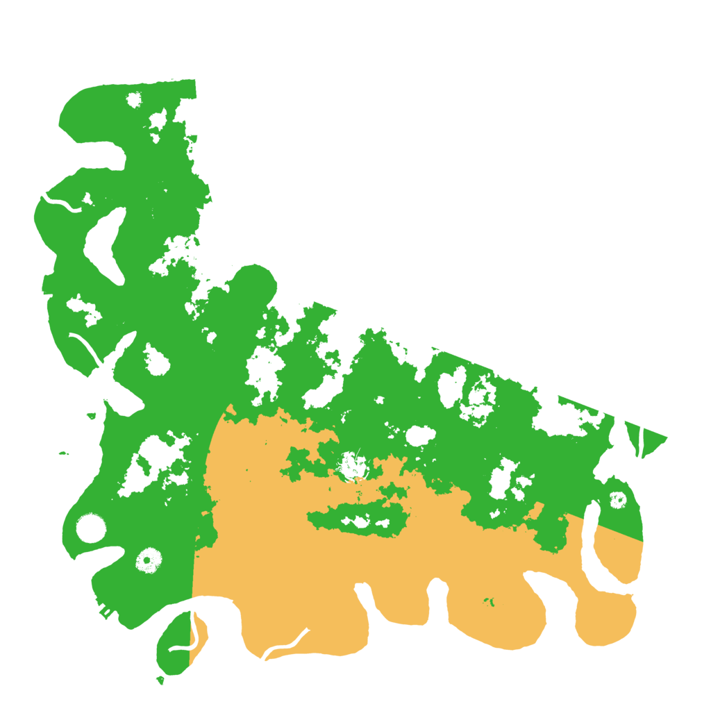 Biome Rust Map: Procedural Map, Size: 4250, Seed: 1286133697