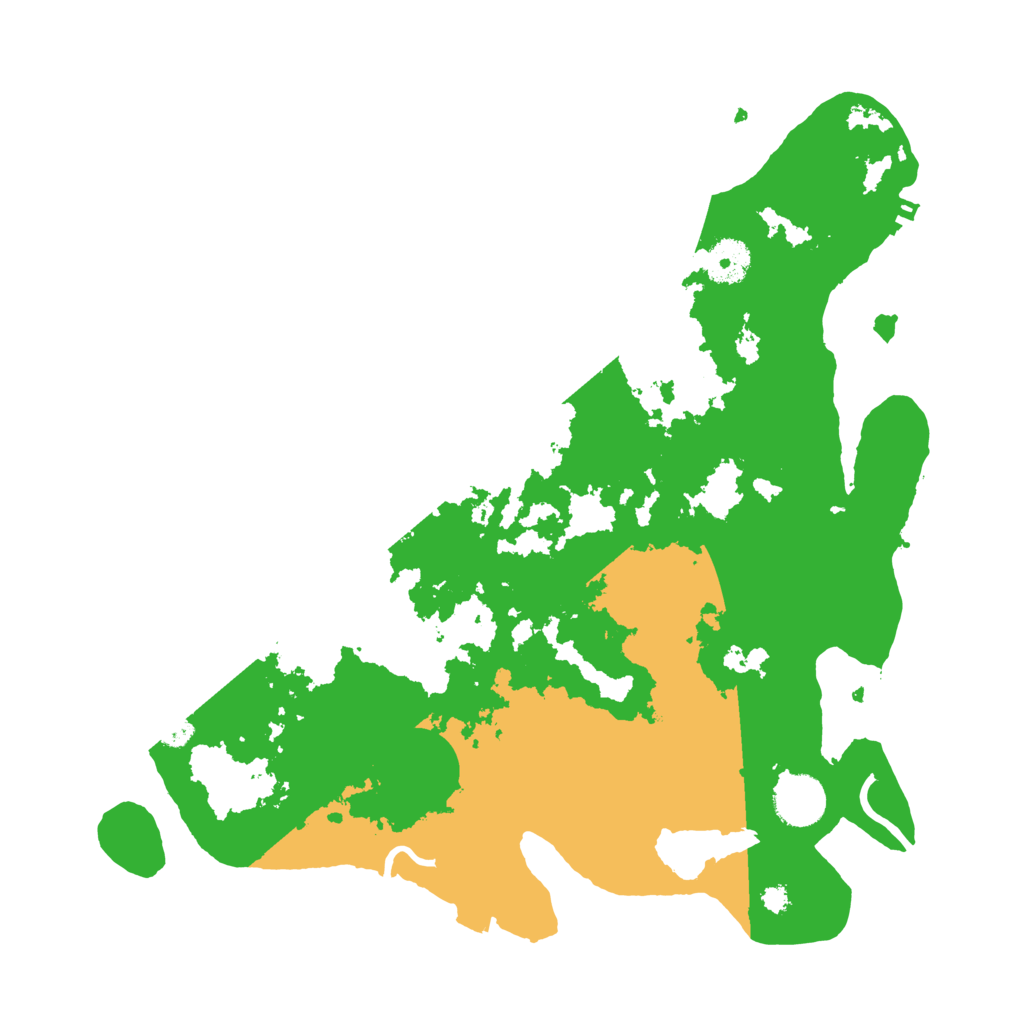 Biome Rust Map: Procedural Map, Size: 3500, Seed: 1837580646