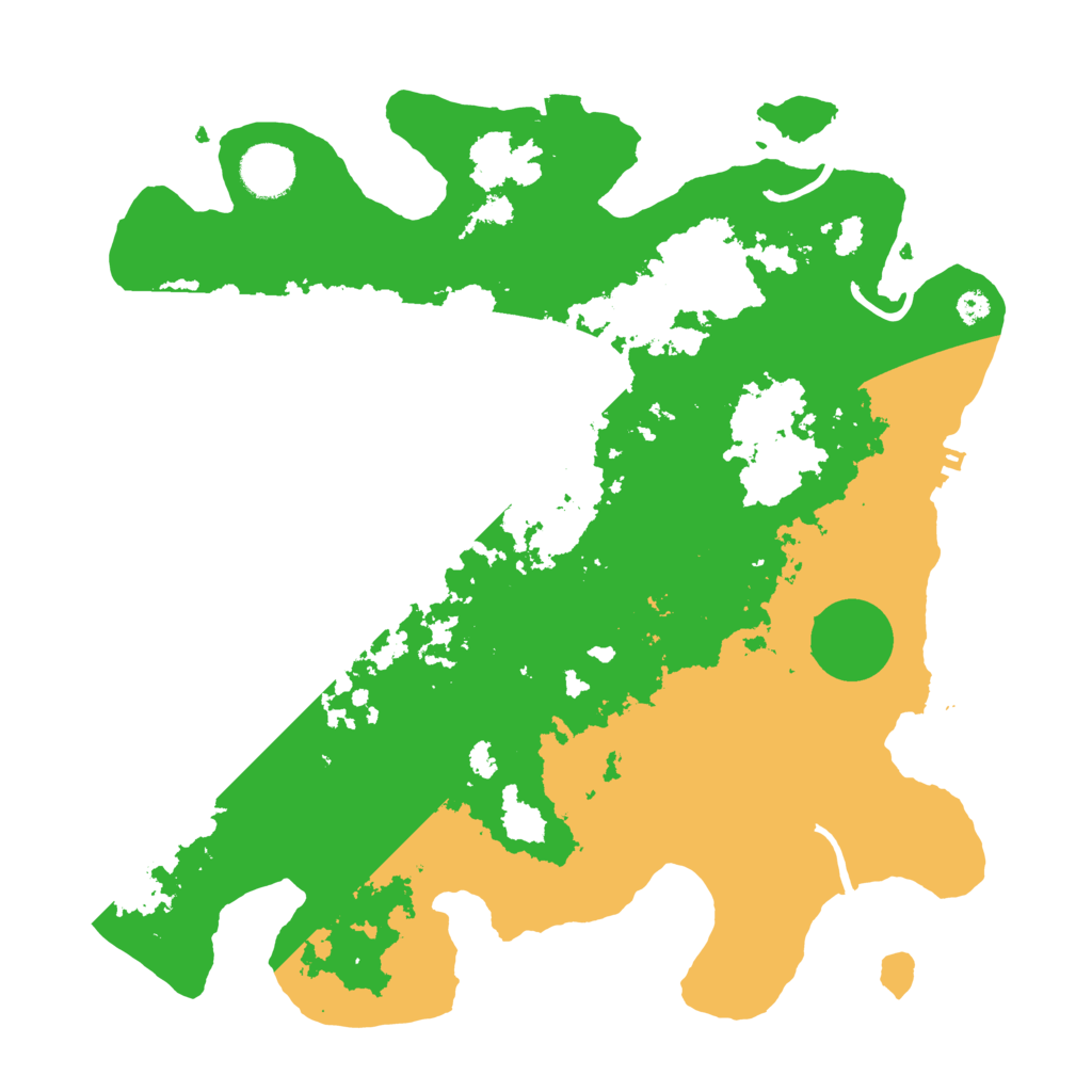 Biome Rust Map: Procedural Map, Size: 3500, Seed: 1613828328