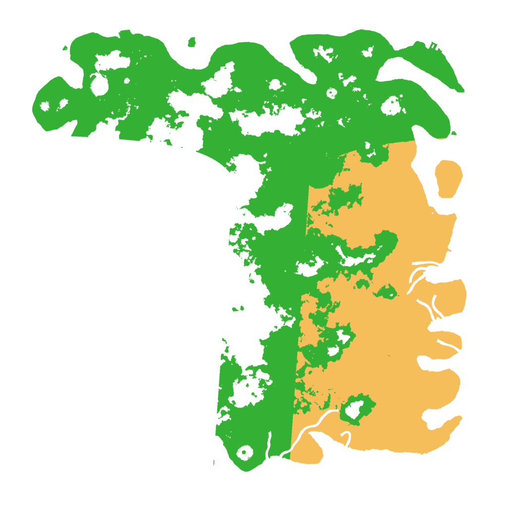 Biome Rust Map: Procedural Map, Size: 5000, Seed: 1522281659