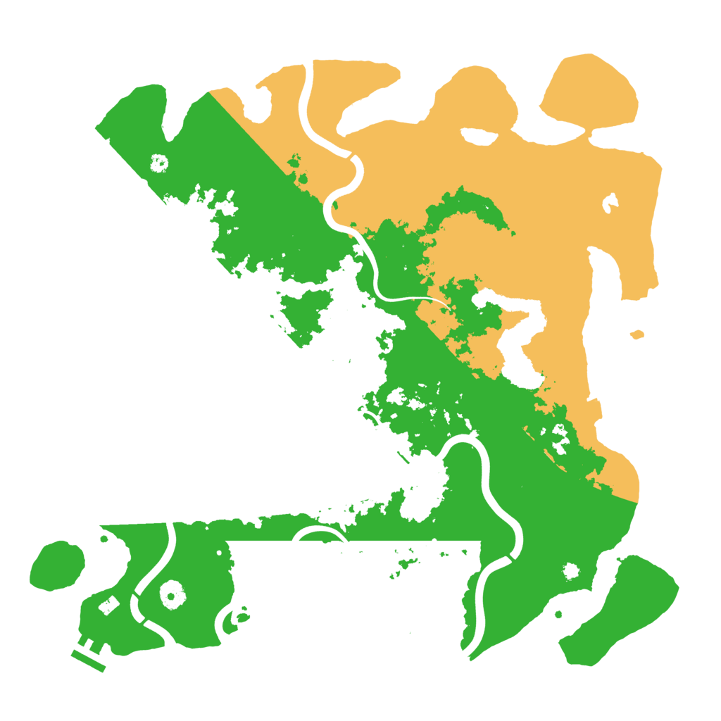 Biome Rust Map: Procedural Map, Size: 4000, Seed: 2004914303
