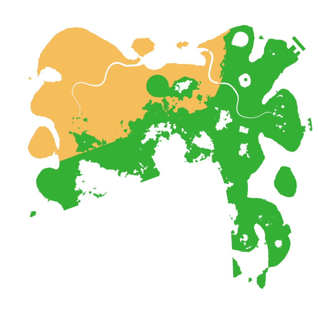 Biome Rust Map: Procedural Map, Size: 3750, Seed: 18324411