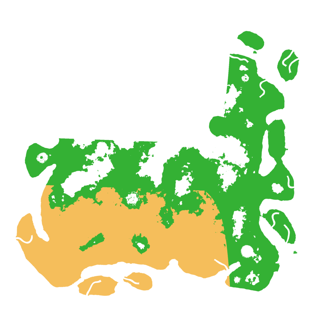 Biome Rust Map: Procedural Map, Size: 4500, Seed: 20230130