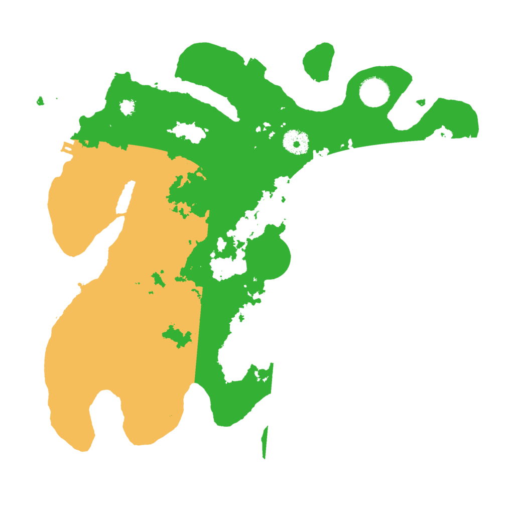 Biome Rust Map: Procedural Map, Size: 3050, Seed: 891145463