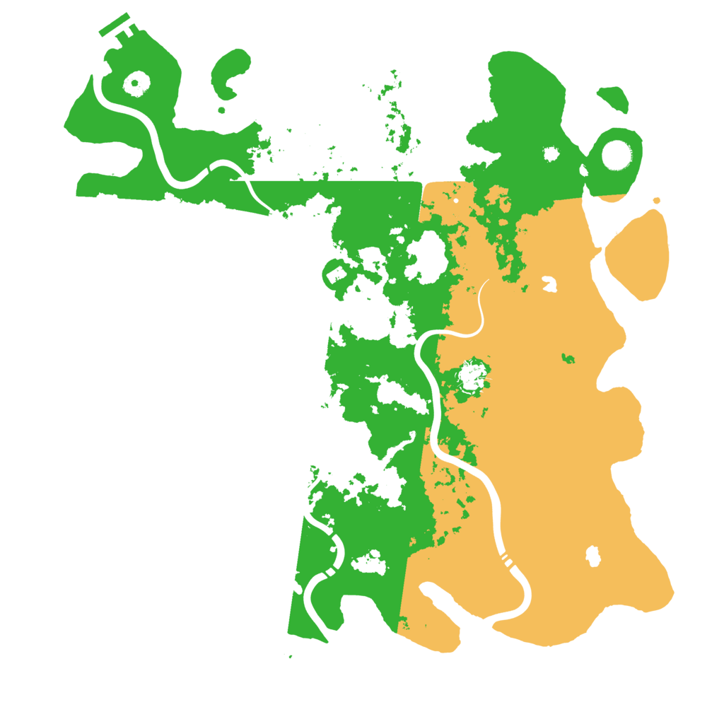 Biome Rust Map: Procedural Map, Size: 4250, Seed: 52234346