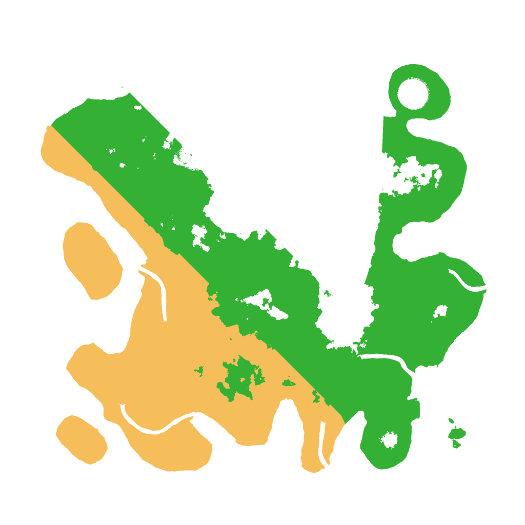 Biome Rust Map: Procedural Map, Size: 3000, Seed: 2056096811