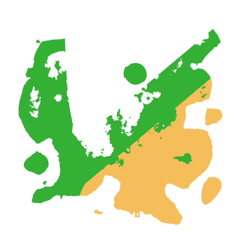Biome Rust Map: Procedural Map, Size: 3000, Seed: 8626