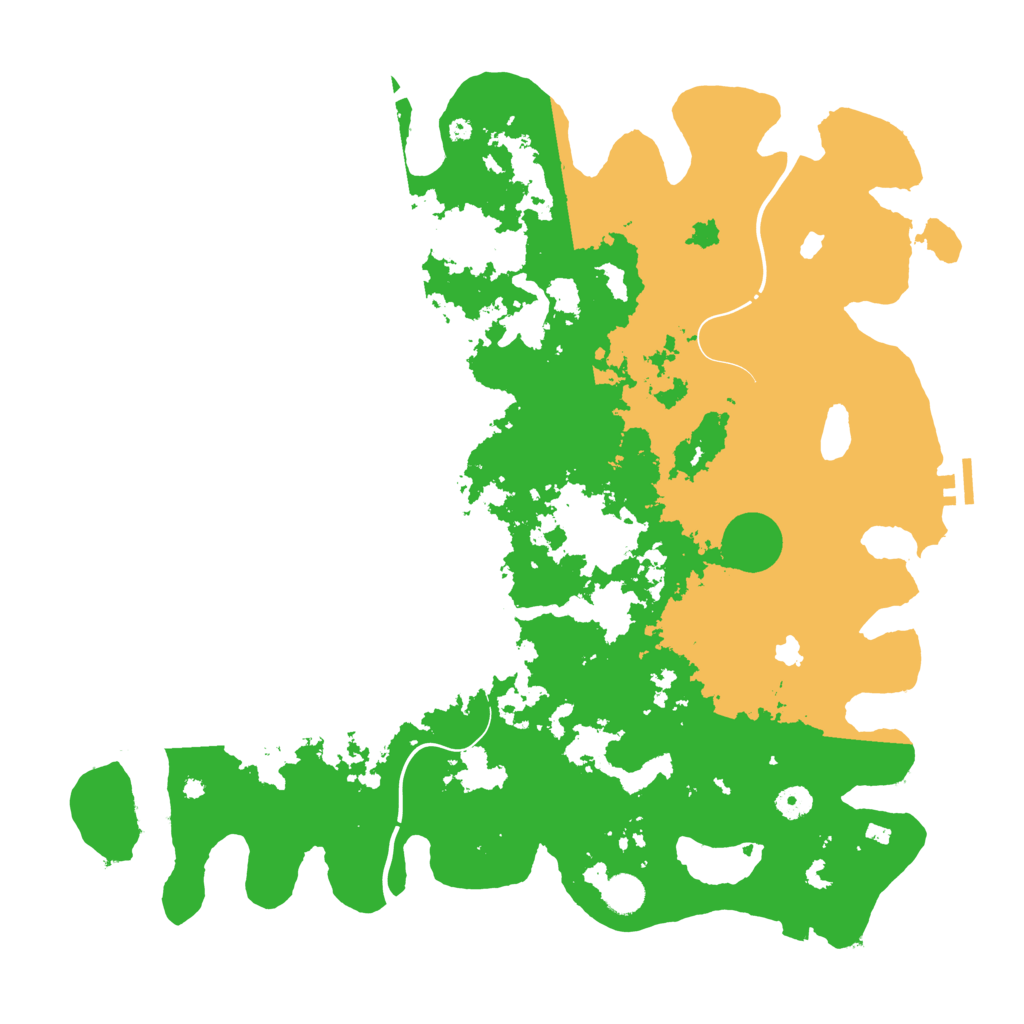 Biome Rust Map: Procedural Map, Size: 4500, Seed: 1715324307