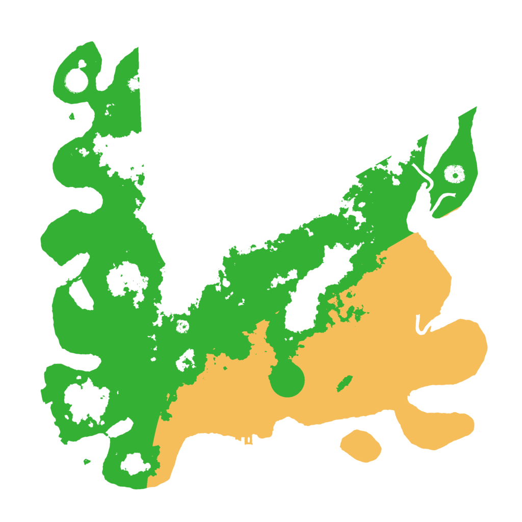 Biome Rust Map: Procedural Map, Size: 4000, Seed: 128459013