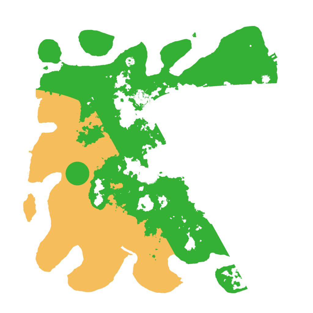 Biome Rust Map: Procedural Map, Size: 3500, Seed: 1502084677