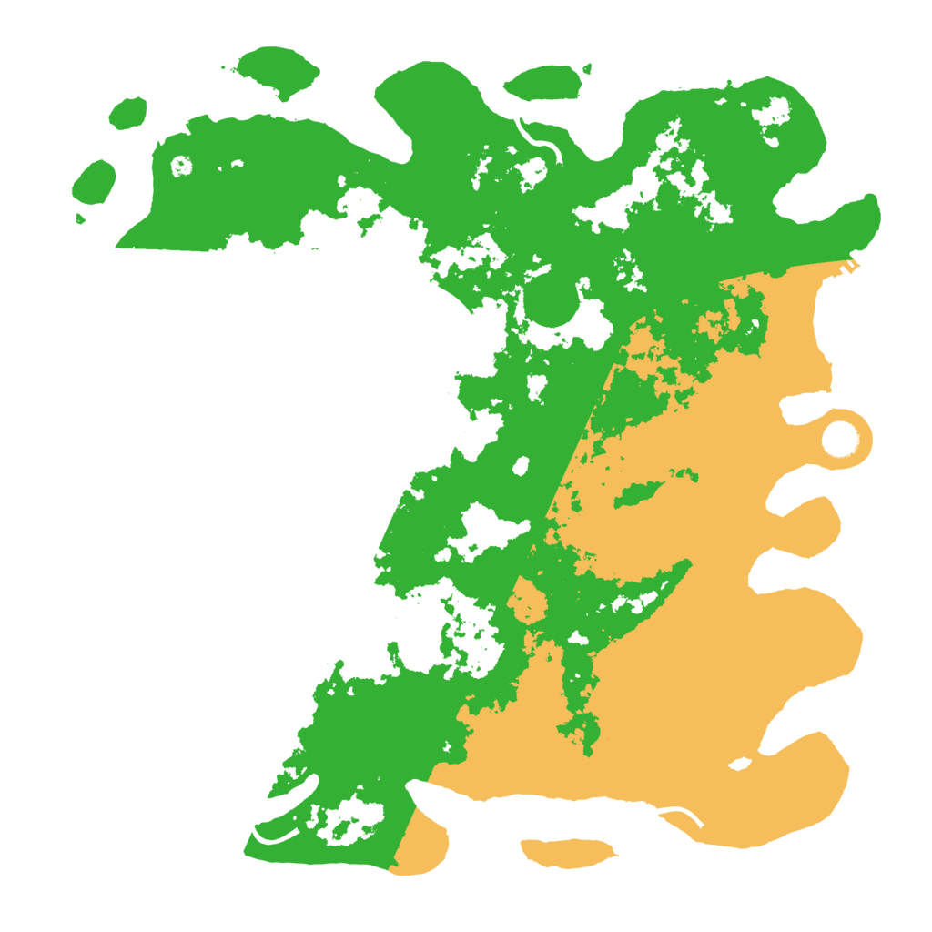 Biome Rust Map: Procedural Map, Size: 4500, Seed: 964328048