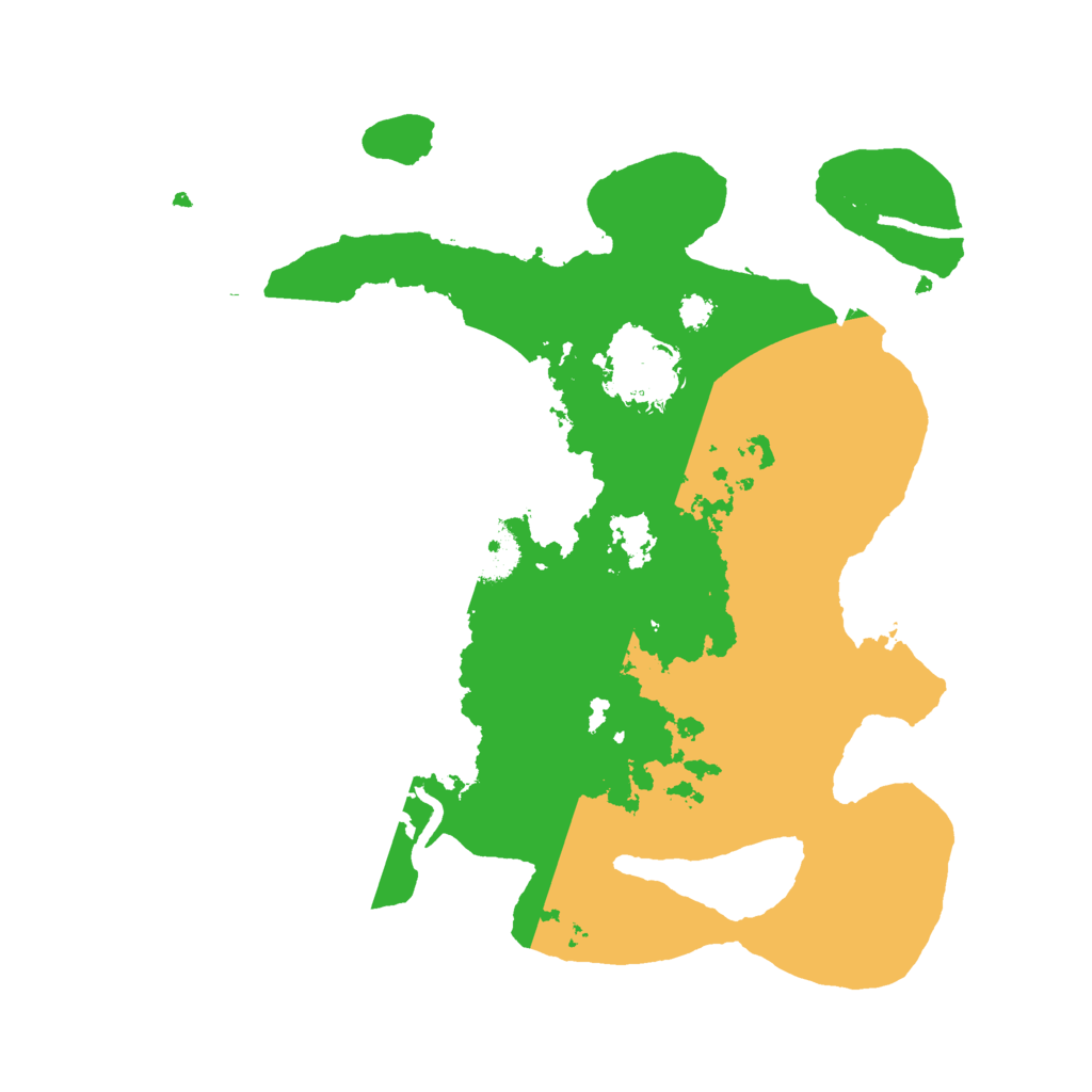 Biome Rust Map: Procedural Map, Size: 3000, Seed: 19560