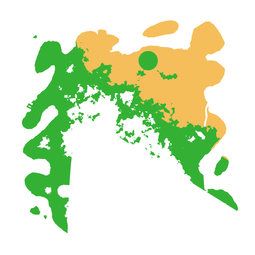 Biome Rust Map: Procedural Map, Size: 3500, Seed: 1668886767