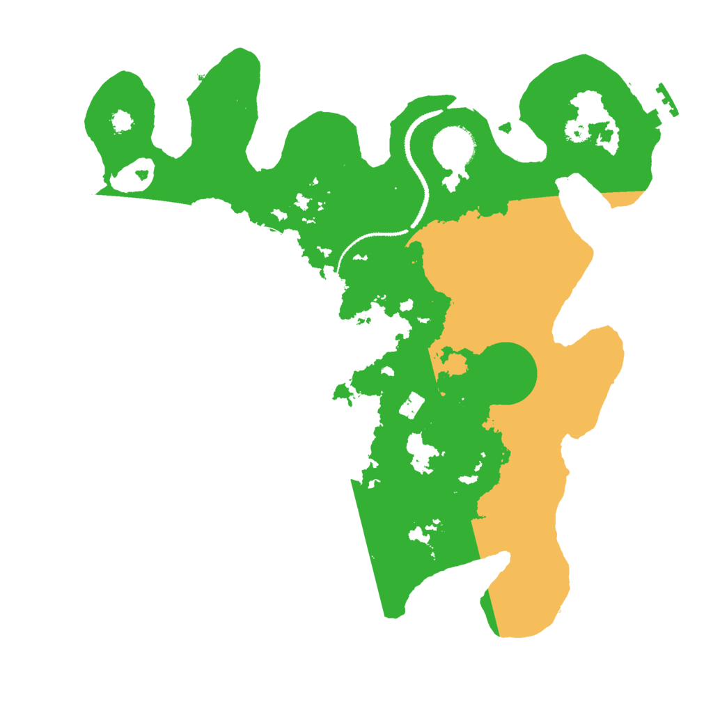 Biome Rust Map: Procedural Map, Size: 3000, Seed: 538185966