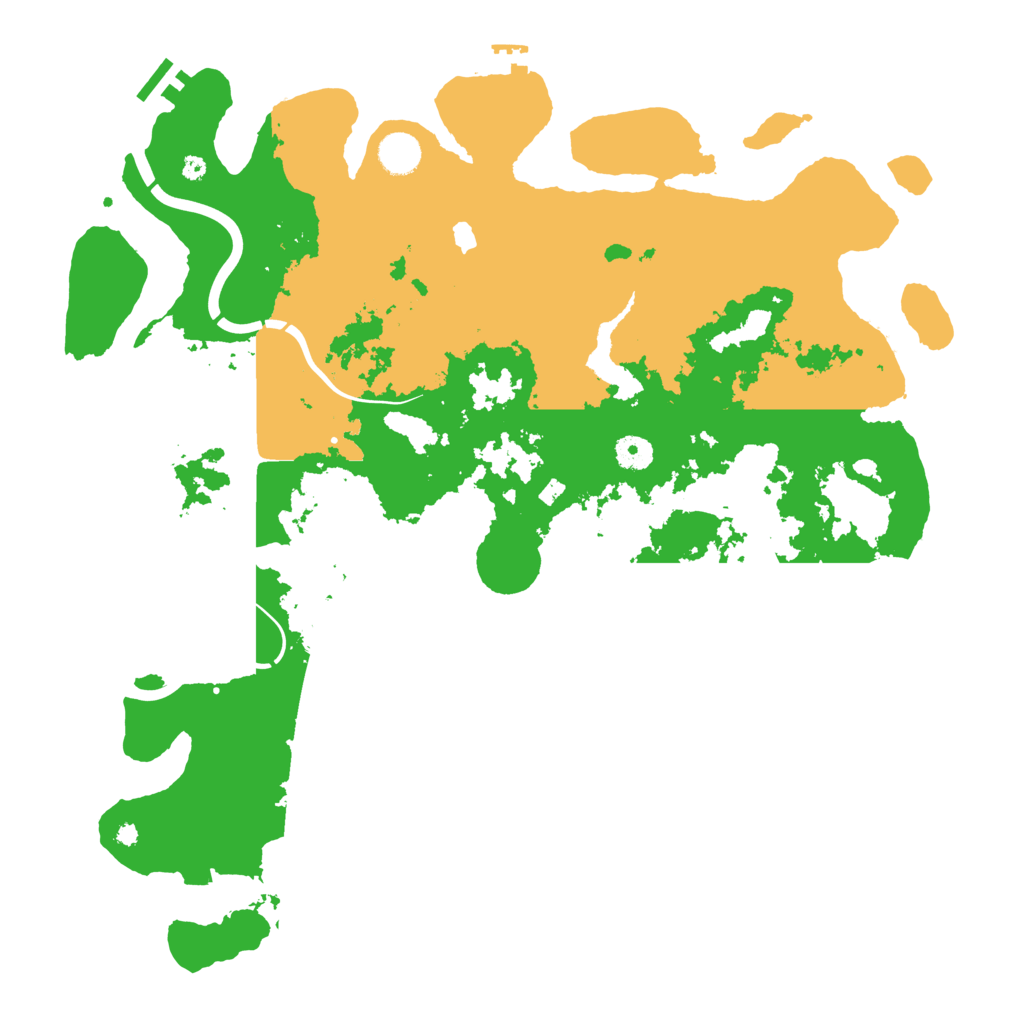 Biome Rust Map: Procedural Map, Size: 4250, Seed: 301933804