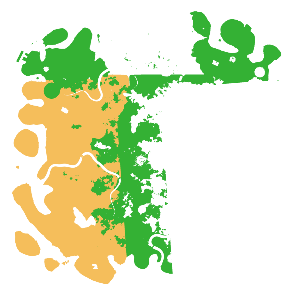 Biome Rust Map: Procedural Map, Size: 5000, Seed: 236788834