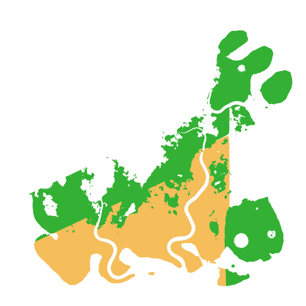 Biome Rust Map: Procedural Map, Size: 3750, Seed: 911616959