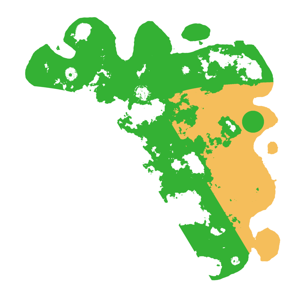 Biome Rust Map: Procedural Map, Size: 3700, Seed: 890311387