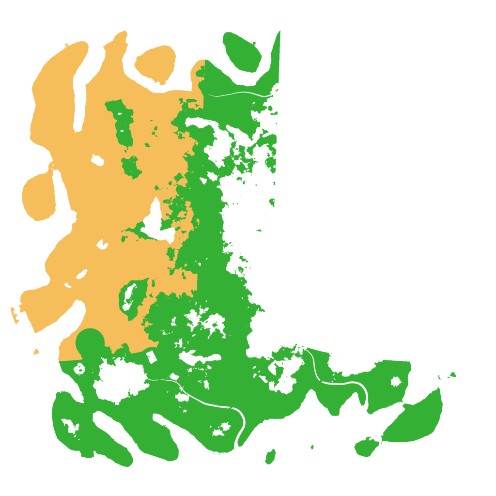 Biome Rust Map: Procedural Map, Size: 4500, Seed: 1337820780