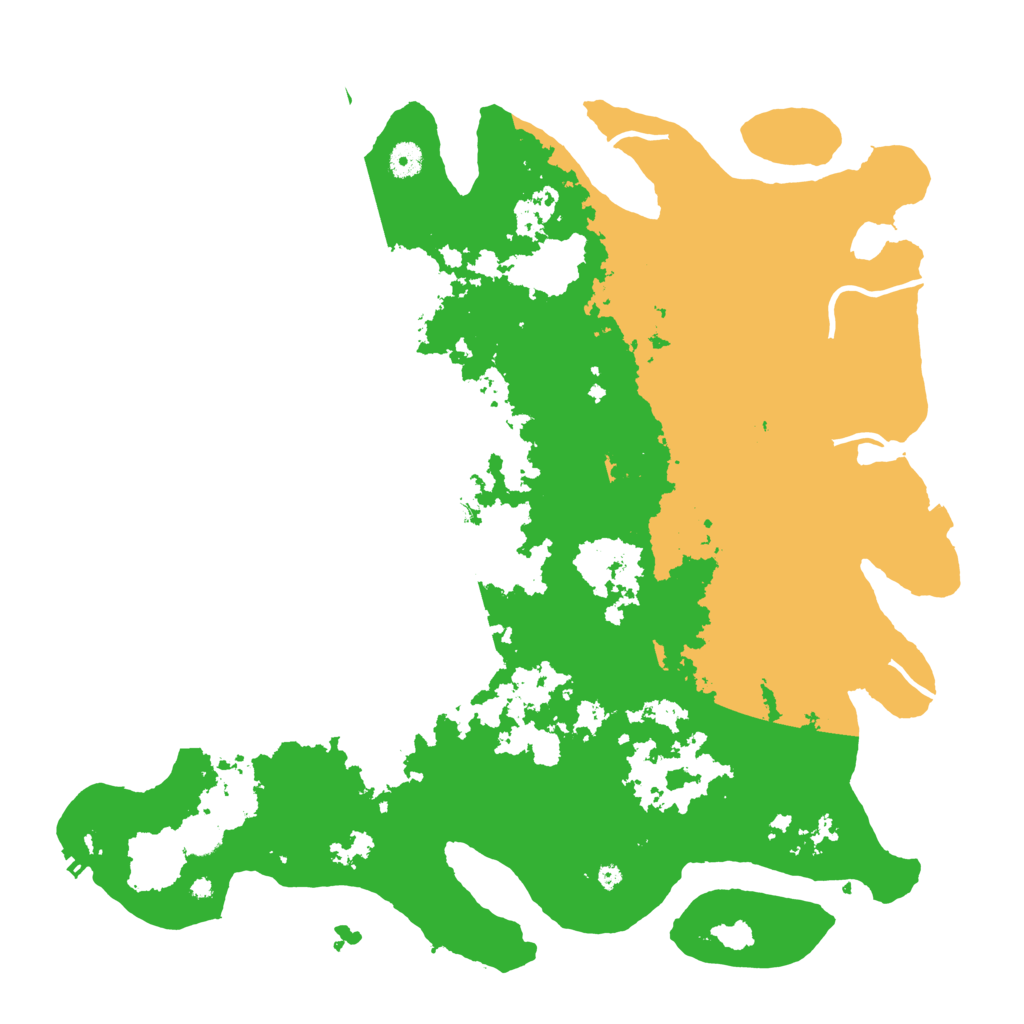 Biome Rust Map: Procedural Map, Size: 4500, Seed: 548761201