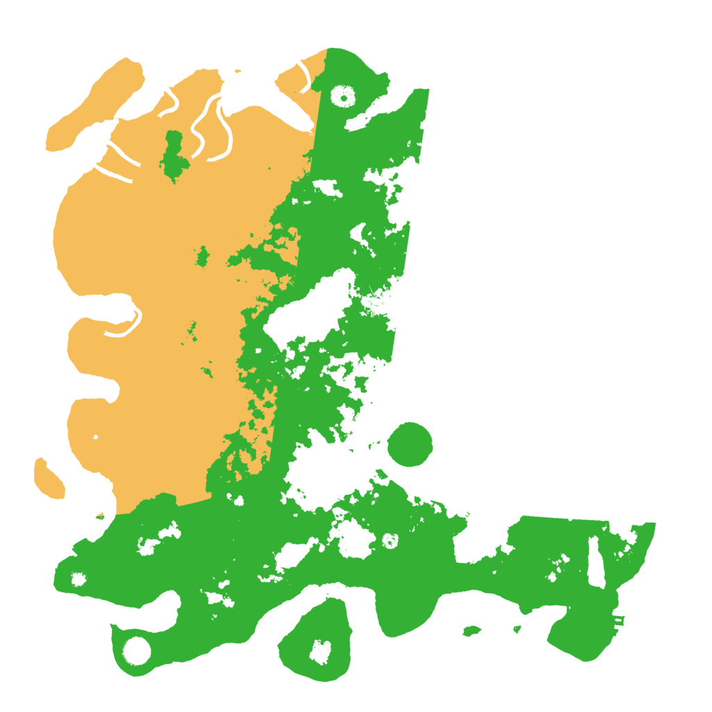 Biome Rust Map: Procedural Map, Size: 4500, Seed: 4329865