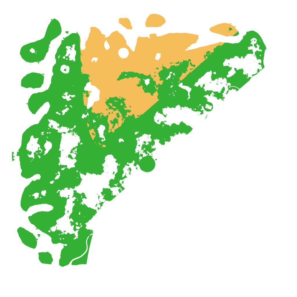Biome Rust Map: Procedural Map, Size: 5000, Seed: 322096324