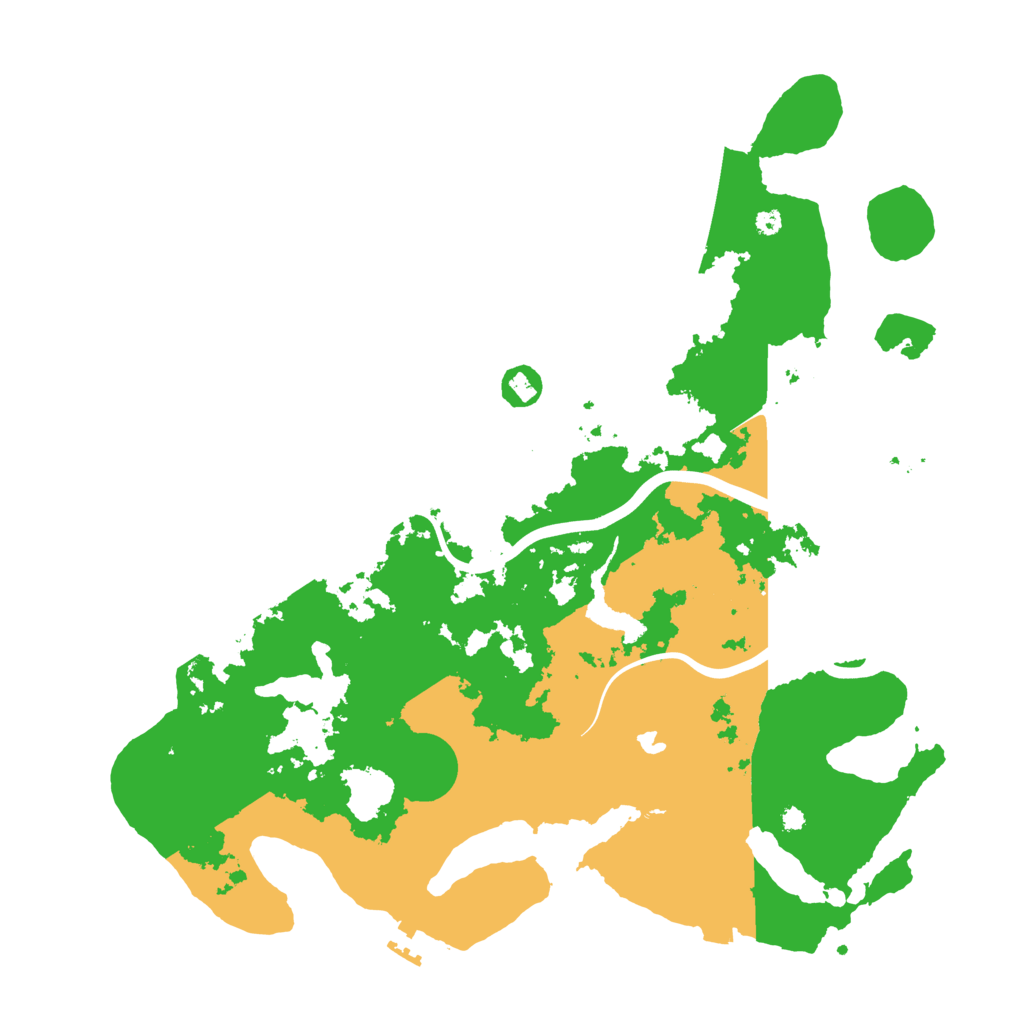 Biome Rust Map: Procedural Map, Size: 4000, Seed: 824999870