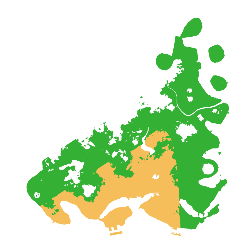 Biome Rust Map: Procedural Map, Size: 4000, Seed: 824999870