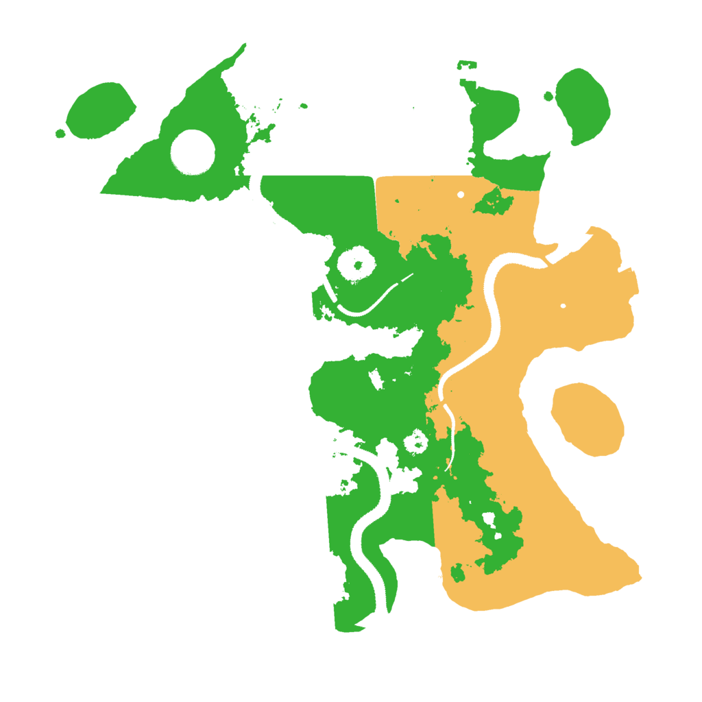 Biome Rust Map: Procedural Map, Size: 3000, Seed: 1651523978